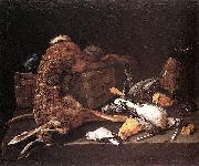 Giuseppe Recco Nature morte au gibier oil painting on canvas